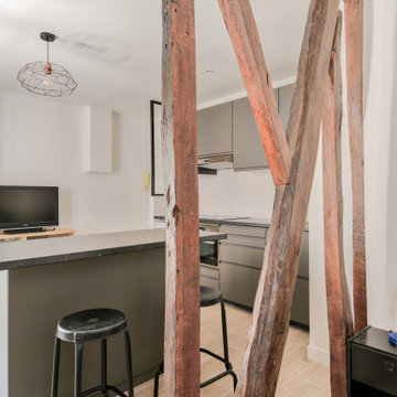 Rénovation d'un grand studio à Paris 17ème