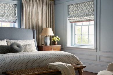Transitional bedroom photo in Philadelphia