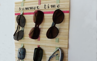 Hazlo tú mismo: De mantel de bambú a soporte para gafas de sol