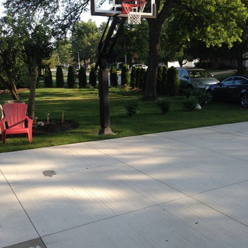 John Z's Pro Dunk Gold Basketball System on a 42x26 in Erie, PA