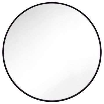 Feiss Kit Round Mirror MR1301MBK - Black