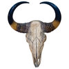 Shiny Bull Skull, Adhesive Wall Decal