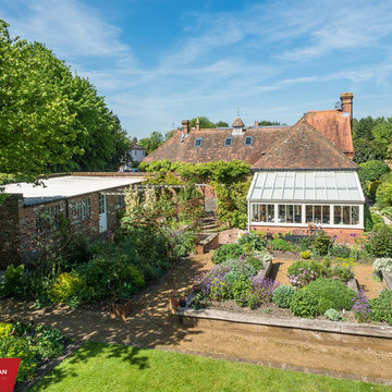 Elevated Garden Shot