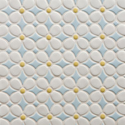 Tilt Daisy Sunshine Blend - Mosaic Tile