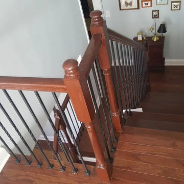 Wood Stairs & Railings | Staircase Remodel near Chicago, IL