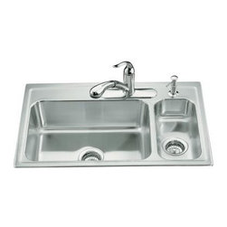 Double Basin Kohler Kitchen Sink - Kitchen Sinks