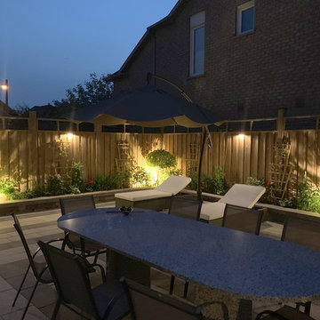 Garden Shadow Lighting in Maple