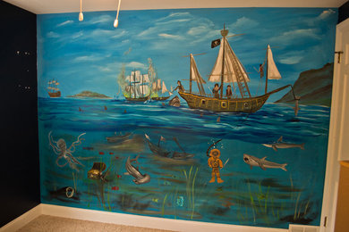 Example of a classic kids' room design in New York