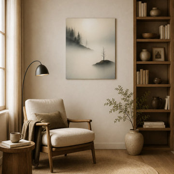 Island Of Quiet – Minimalist Island Wall Art