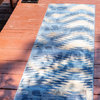 Contemporary Veranda 5'3"x8' Rectangle Lagoon Area Rug