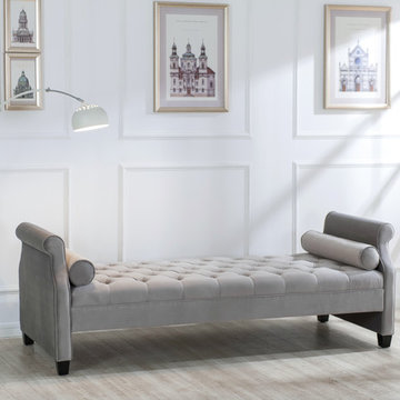 Eliza Bench, Opal Grey