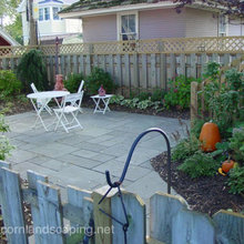 Backyard patio