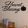 Harvest Vinyl Wall Decal hd139, Yellow, 48 in.