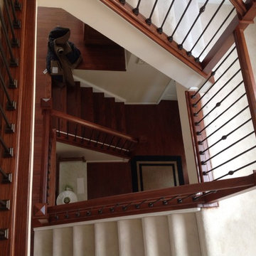 Craftsman style stairs