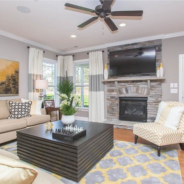 M/I Homes of Charlotte: Cameron Creek Cape Cod Cottage - Hathaway Model