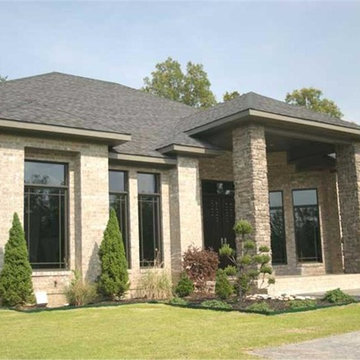 Contemporary Prairie Home - Exterior