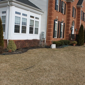 Befor Front Landscape Re-Design by R&R CAddick