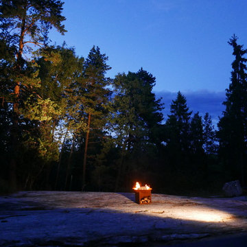 Huddinge, tomt utan gräsmatta