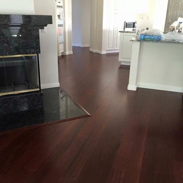 A Beautiful SLCC Sapeli Eng. Hardwood Floor