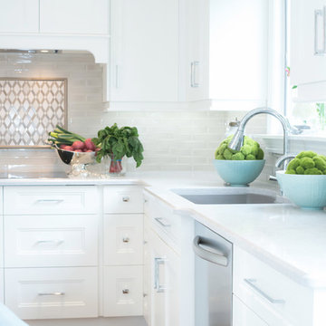 Chic White Kitchen