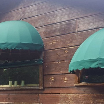 Residential awnings - canvas