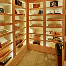 Wine cigar room