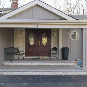 Front Entry Portico in Scotch Plains, NJ