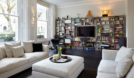 Houzz Tour: A Glamorous Family Home With Striking Modern Features