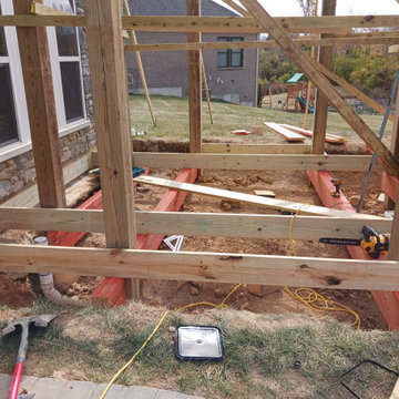 Union | 2-Story Covered Octagon Custom Deck