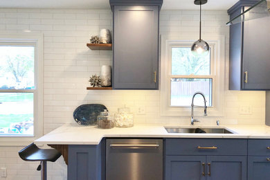 Minimalist kitchen photo in Minneapolis