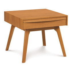 Catalina Cherry Nightstand - Nightstands And Bedside Tables