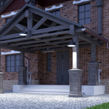 Fovero RLM Gooseneck Light Fixtures