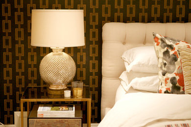 Example of an eclectic basement design in Seattle