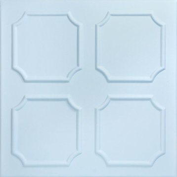 20"x20" Bostonian, Styrofoam Ceiling Tile, Breath of Fresh Air
