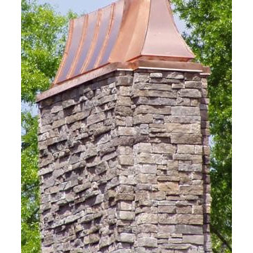 Copper Chimney Cap 1