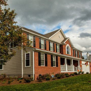 Addition Provided an In-Law-Suite,New Bedrooms for Teens,and a Gourmet Kitchen
