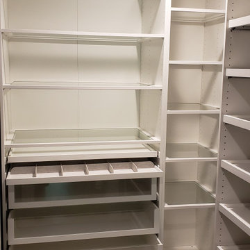 IKEA PAX Wardrobe Inside Walk-in Closet