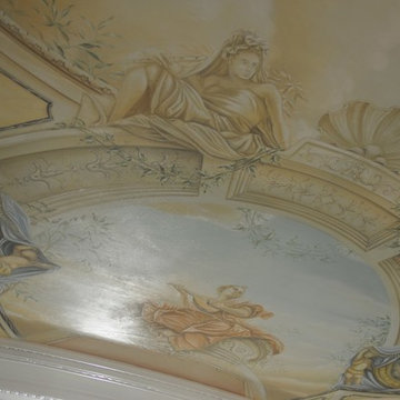 affresco piscina privata Parigi