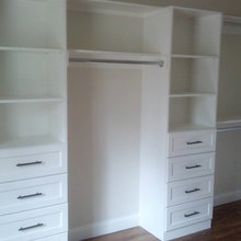 Master suite closets