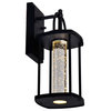 CWI Lighting 0407W7-1-101 Greenwood - 14 Inch 11W 1 LED Outdoor Wall Lantern