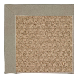 Zoe-Raffia Machine Tufted Rectangle Rug, Buff, 2'6
