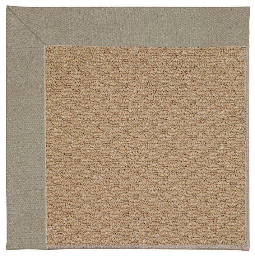 Zoe-Raffia Machine Tufted Rectangle Rug, Buff, 2'6
