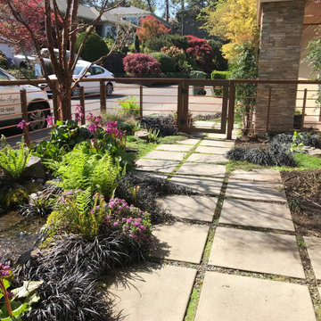 Asian Infused Terrace Garden