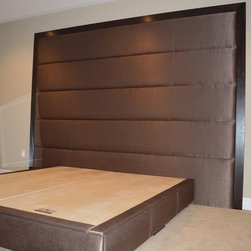 Custom Platform Bed w/ Headboard - Platform Beds