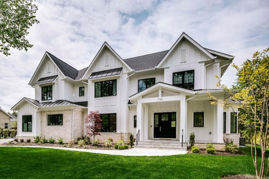 Example of a trendy exterior home design in DC Metro