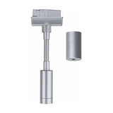 Flex pendant adapter chrome for URail track system