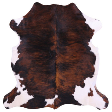 Natural Cowhide Rug 6' 0" X 6' 2" C1850