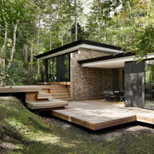 山小屋風