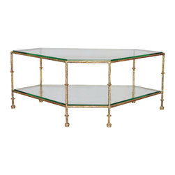 Diego Triangular Coffee Table - Coffee And Accent Tables