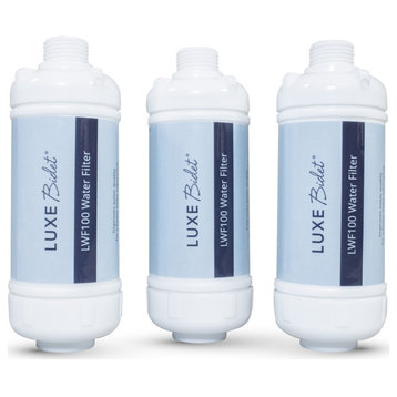 LUXE Bidet 4-in-1 Filtration Water Filter (3-Pack),designed for all Luxe Bidets
